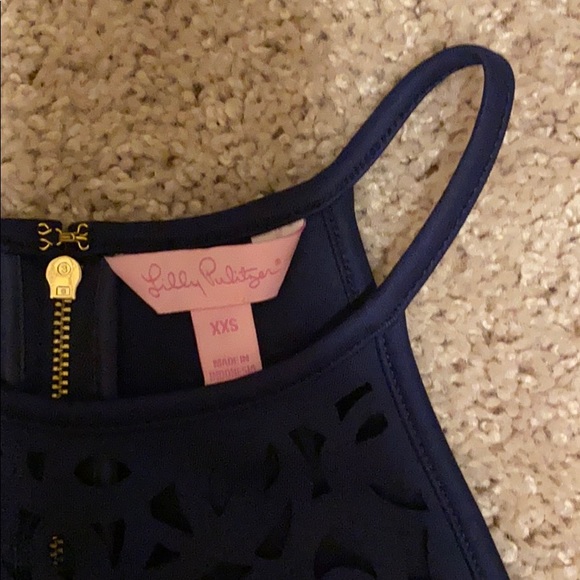 Lilly Pulitzer Navy dress - Picture 5 of 10